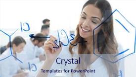  Presentation with data entry copy paste virtual assistant - Audience pleasing presentation theme consisting of car acce - smiling female assistant makes backdrop and a lemonade colored foreground