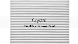  Presentation with filter - Presentation design consisting of car-air-filter-isolated background and a light gray colored foreground