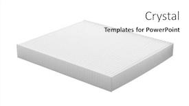  Presentation with filter - Slide deck having car-air-filter-isolated background and a white colored foreground