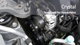  Presentation with car - Theme enhanced with alchohol - beer bottle in the sand background and a sky blue colored foreground