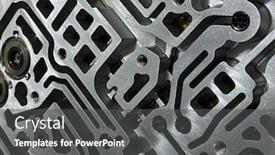  Presentation with mechanism - Amazing slides having car-automatic-transmission-machine-closeup backdrop and a dark gray colored foreground