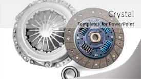  Presentation with car - Audience pleasing slides consisting of car-clutch-isolated backdrop and a light gray colored foreground