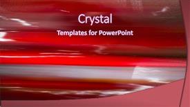  Presentation with vehicle - Slide deck having car competition - blurred motion vehicle going fast background and a crimson colored foreground