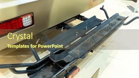  Presentation with motorcycle - Presentation with car-driving-with-trailer-holding background and a tawny brown colored foreground