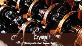  Presentation with automotive interior inside car - Slide set featuring car engine inside view isolated background and a tawny brown colored foreground