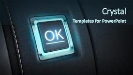  Presentation with evolution - Slide set featuring car evolution - just push the button mixed background and a  colored foreground