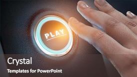  Presentation with evolution - Slide set having car evolution - just push the button mixed background and a tawny brown colored foreground