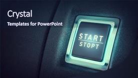  Presentation with evolution - Presentation design enhanced with car evolution - just push the button background and a  colored foreground