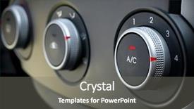  Presentation with auto - Beautiful PPT theme featuring car factory - klimaanlage auto backdrop and a gray colored foreground