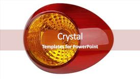  Presentation with car accidents - Presentation consisting of car headlight background and a crimson colored foreground