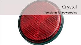  Presentation with car - PPT layouts featuring car headlights on a white background and a lemonade colored foreground