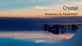  Presentation with mirror neuron - PPT theme with car infiniti - breathtaking salar de uyuni mirror background and a  colored foreground