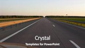  Presentation with infinity - Cool new slide deck with car infiniti - road to infinity backdrop and a  colored foreground