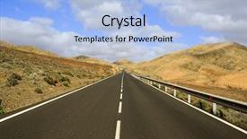  Presentation with travel - Slide set with car infiniti - travel road - fuerteventura background and a  colored foreground