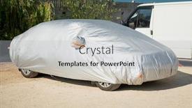  Presentation with car parking - Slides with car-is-in-the-parking background and a light gray colored foreground