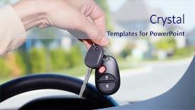  Presentation with auto dealership - Amazing slides having car keys auto dealership concept backdrop and a  colored foreground