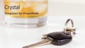  Presentation with keys - Amazing presentation theme having head of fresh cheese isolated backdrop and a  colored foreground.