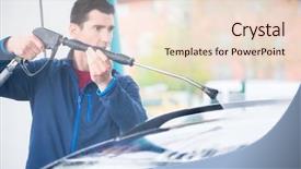  Presentation with concept high blood pressure used tablets - Audience pleasing PPT theme consisting of car manually with high-pressure backdrop and a lemonade colored foreground