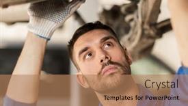 Presentation with mechanic car service repair maintenance - 