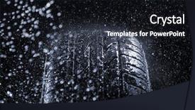  Presentation with tire - Amazing presentation theme having car tire in rainy conditions backdrop and a dark gray colored foreground