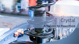  Presentation with elements - Colorful theme enhanced with car-visible-elements backdrop and a light blue colored foreground