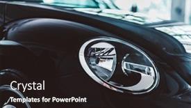  Presentation with work - Presentation theme having car-washed-before-detailing-work and a wine colored foreground