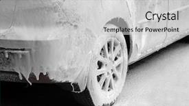  Presentation with foam - Amazing slide deck having car washing concept car backdrop and a light gray colored foreground