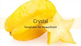  Presentation with star - PPT layouts with  background and a  colored foreground