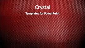  Presentation with metal - Cool new slide set with carbon - red metal background backdrop and a tawny brown colored foreground