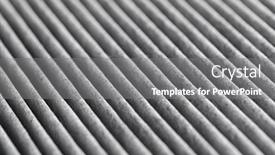  Presentation with filter - Presentation design featuring carbon-air-filter-for-car background and a gray colored foreground