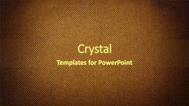  Presentation with fabric weave - Colorful slide deck enhanced with carbon element - brown fabric background backdrop and a tawny brown colored foreground