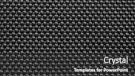  Presentation with carbon fiber - Slide set consisting of man in helmet and glasses stay on the bicycle under sky with clouds background and a dark gray colored foreground