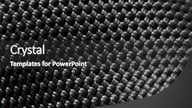  Presentation with carbon - PPT theme consisting of carbon fiber - black background of fibre texture background and a dark gray colored foreground