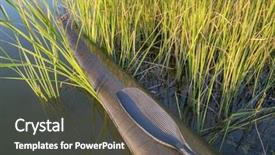  Presentation with racing diversity race ethnicity - Slide set with carbon fiber - bow of narrow racing kayak background and a dark gray colored foreground