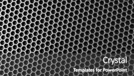  Presentation with carbon - Colorful PPT layouts enhanced with carbon fiber - metal mesh of speaker grill backdrop and a dark gray colored foreground