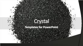  Presentation with carbon fiber - Beautiful slides featuring carbon fiber - top view of crushed anthracite backdrop and a dark gray colored foreground