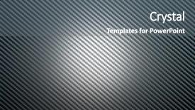  Presentation with carbon fiber - Presentation design consisting of carbon fiber background detail background and a gray colored foreground