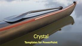  Presentation with carbon fiber - Colorful PPT theme enhanced with carbon fiber bent shaft paddle backdrop and a tawny brown colored foreground