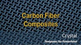  Presentation with carbon fiber - Slide set featuring carbon-fiber-composites-composites-utilizing and a ocean colored foreground