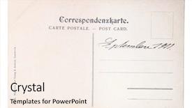  Presentation with empty - Cool new slides with card isolated on white - september backdrop and a  colored foreground