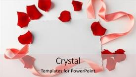  Presentation with pink silk - PPT layouts featuring card isolated on white background and a lemonade colored foreground