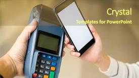  Presentation with nfc - Theme enhanced with card rfid - customer pay by smartphone background and a tawny brown colored foreground