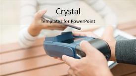  Presentation with pos - Amazing slide deck having card rfid - paying with smartphone on pos backdrop and a lemonade colored foreground