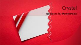  Presentation with race car a red racing - Audience pleasing presentation theme consisting of card with red ribbons bows backdrop and a  colored foreground