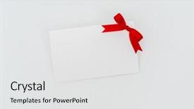  Presentation with race car a red racing - Audience pleasing slides consisting of card with red ribbons bows backdrop and a  colored foreground