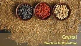  Presentation with barberry - PPT layouts having cardamom barberry and goji berries background and a  colored foreground