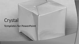  Presentation with black people boxing - Slides enhanced with cardboard box for small packet background and a  colored foreground