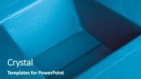  Presentation with corrugated cardboard - Cool new presentation theme with cardboard box for small packet backdrop and a ocean colored foreground