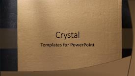  Presentation with cardboard - Colorful slide deck enhanced with cardboard box on black background backdrop and a coral colored foreground