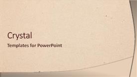  Presentation with recycling paper - Presentation design featuring cardboard made from recycled paper background and a lemonade colored foreground